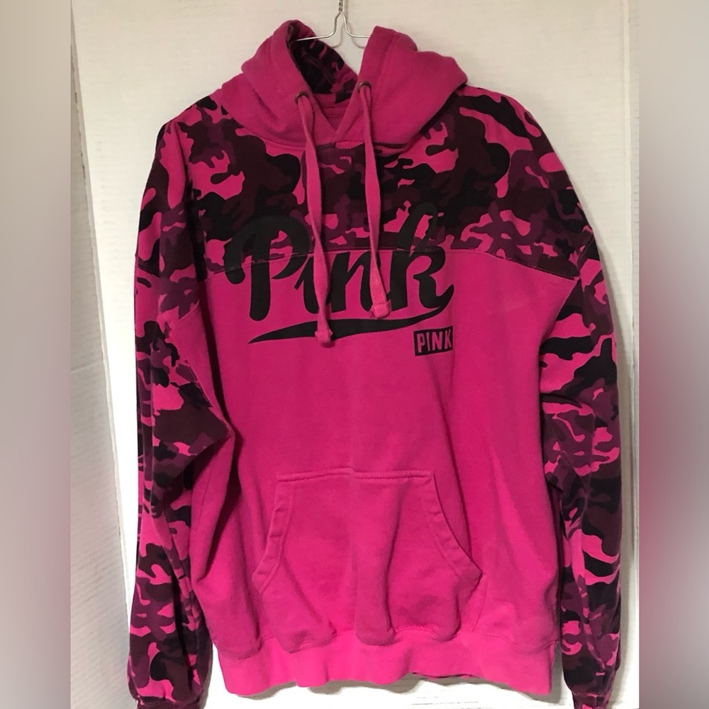 U.S VINTAGE SWEATSHIRT XL PINK AND BLACK